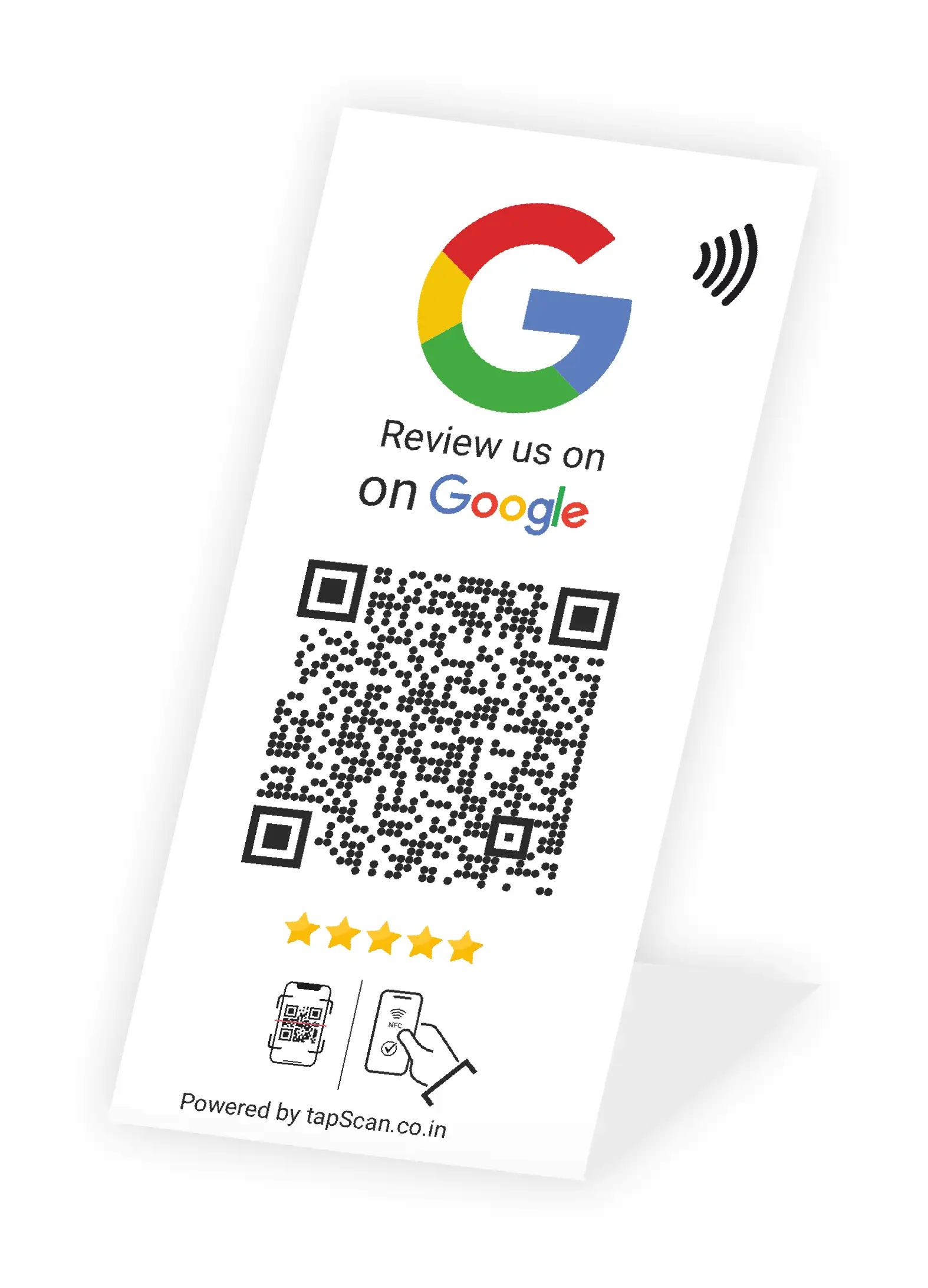 Google Review Standee – Stand Out and Increase Customer Reviews Instantly